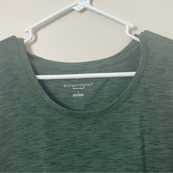 Liz Lange Maternity Midi Dress – Green  Size: Small - Picture 2 of 8